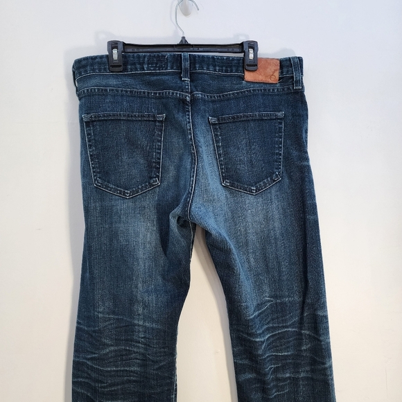 AG Size 38 Button Fly  Blue Jeans - Picture 5 of 10